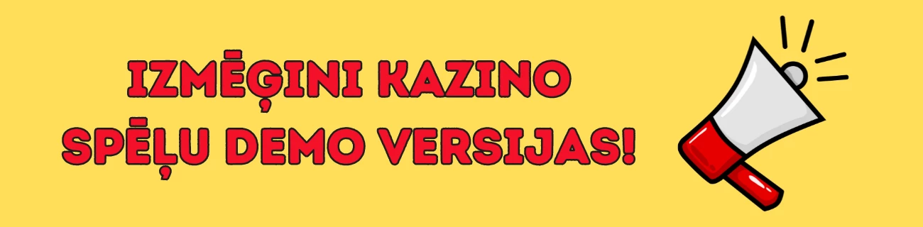 Izmēģini kazino spēļu demo versijas