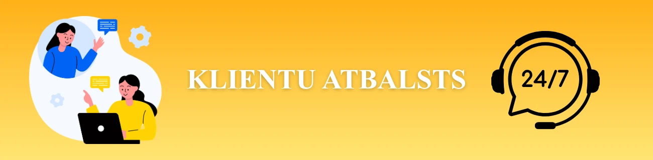 Klientu atbalsts Legiano