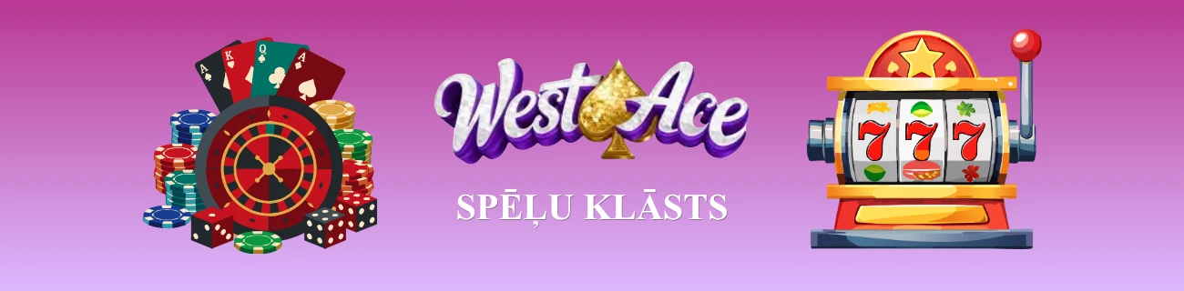 WestAce online casino spēļu klāsts